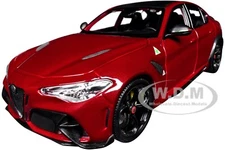 ALFA ROMEO GIULIA GTA RED 1/18 DIECAST MODEL CAR BY BBURAGO 11048