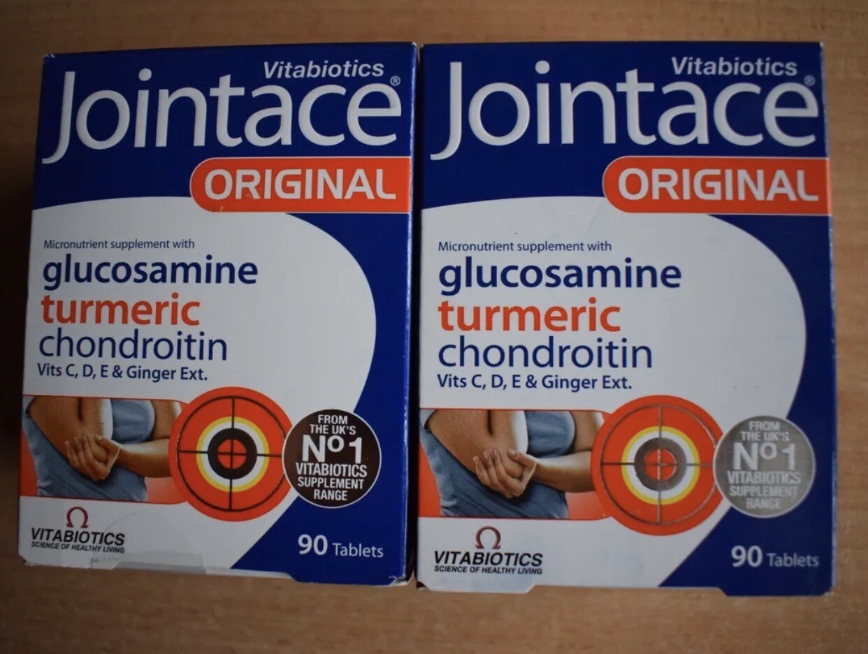 2 X 90 Vitabiotics Jointace Original Tablets Glucosamine Turmeric