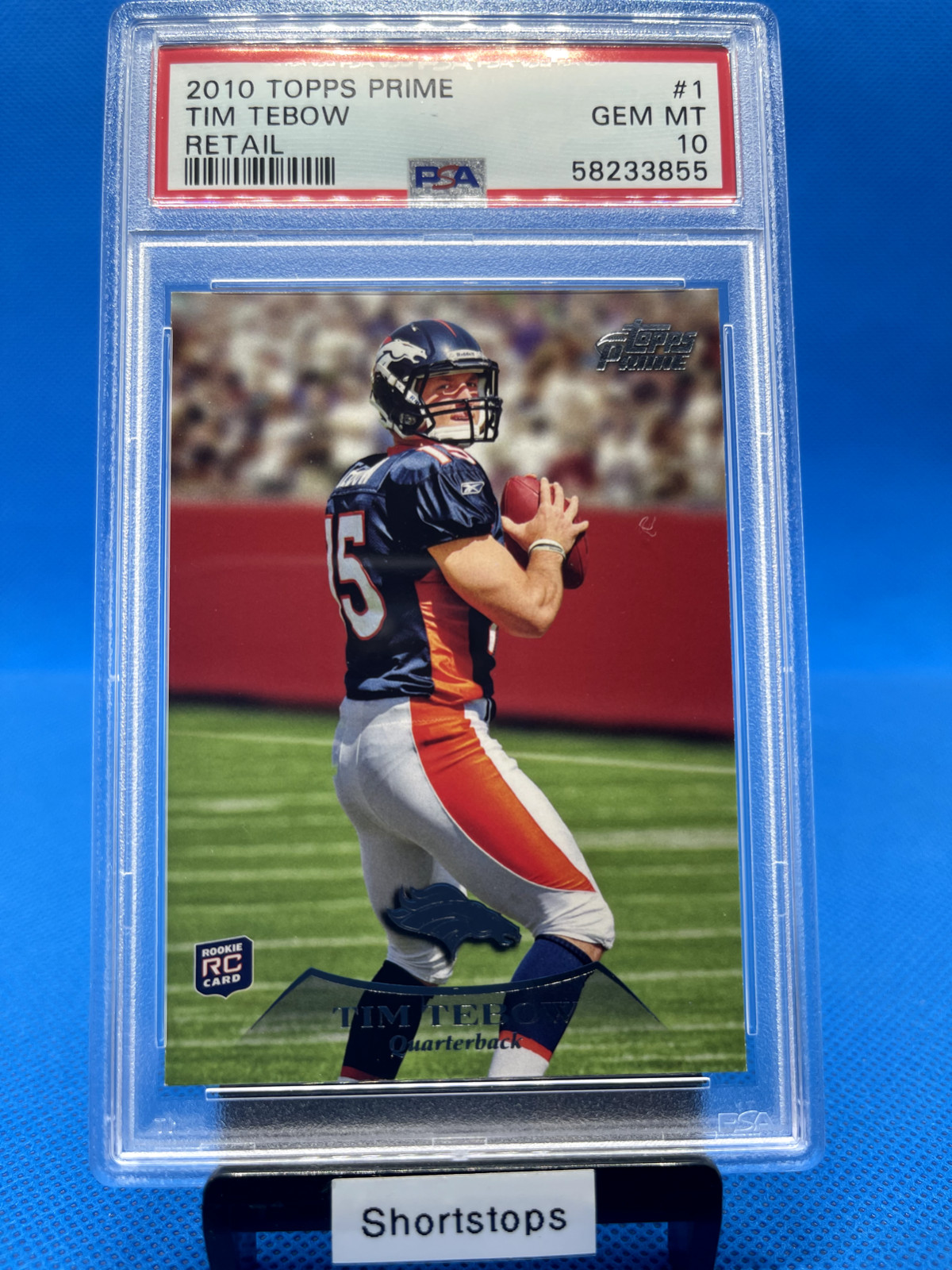 Tim Tebow Topps Prime #1 Retail