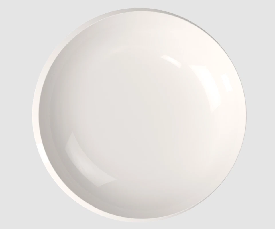 VILLEROY & BOCH LUNA NUEVA PORCELANA BLANCA 11.5" PLATO DE CENA GOURMET NUEVO Foto 2 de 4