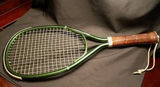 Vintage Wilson "Conqueror" Racquetball Racket 1970's-80's Hunter Green NICE