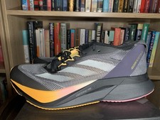 Adidas Adizero Boston 12 Women  s Running Shoes US 9.5 Black IF9221