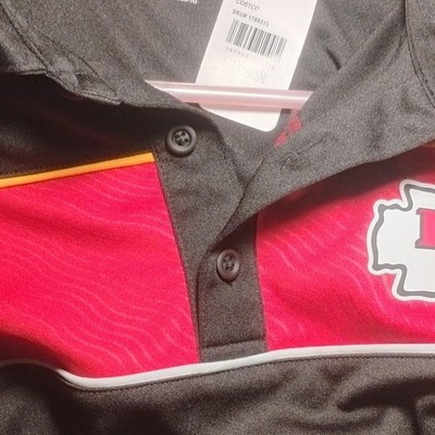 Kansas City Chiefs NFL Medium Shirt Red Black Football Official