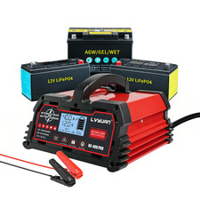550W Vollautomatisch Batterieladegerät 12V 40A 24V 20A KFZ Ladegerät Trickle 550W Vollautomatisch Batterieladegerät 12V 40A 24V 20A KFZ Ladegerät Trickle