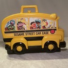 Vintage 1980's Sesame Street School Bus Case Muppets Hasbro 1982 (Case Only)
