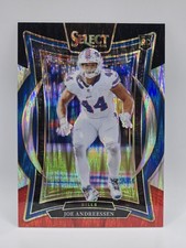 Joe Andreessen RC Bills 2024 Select  ⬛️🟥 Black & Red Shock Prizm (RC) #20