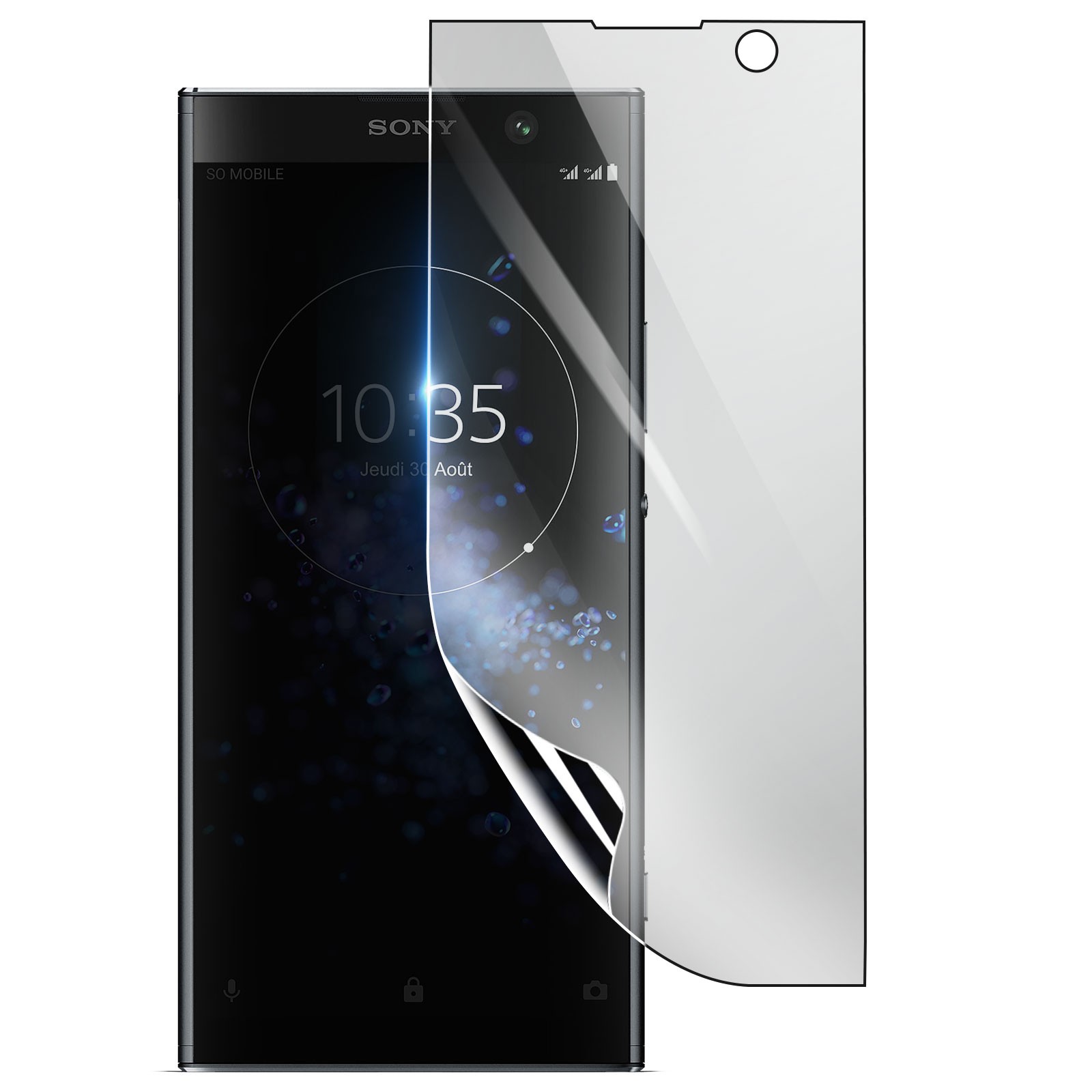 Film hydrogel premium 3mk pour Sony Xperia XA2 Plus, protection écran transparente ultra-fine