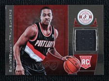 2013-14 Totally Certified Memorabilia Totally Red 87/199 CJ McCollum #196 0m5n