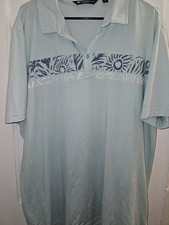 Men's Travis Mathew Golf Performance Polo Shirt Size XXL 2XL. NWOT