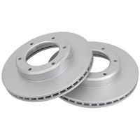 2 Bremsscheiben BelüFtet Ø 286 Mm 25 Mm A.B.S. FüR Toyota Land