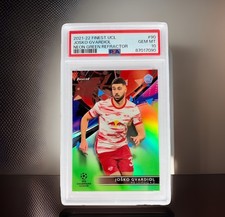 2021 Topps Finest UEFA Josko Gvardiol RC Neon Green #/99 PSA 10 Manchester City