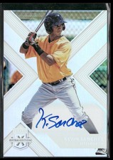 2018 Panini Elite Extra Edition #86 Kevin Sanchez Autographs