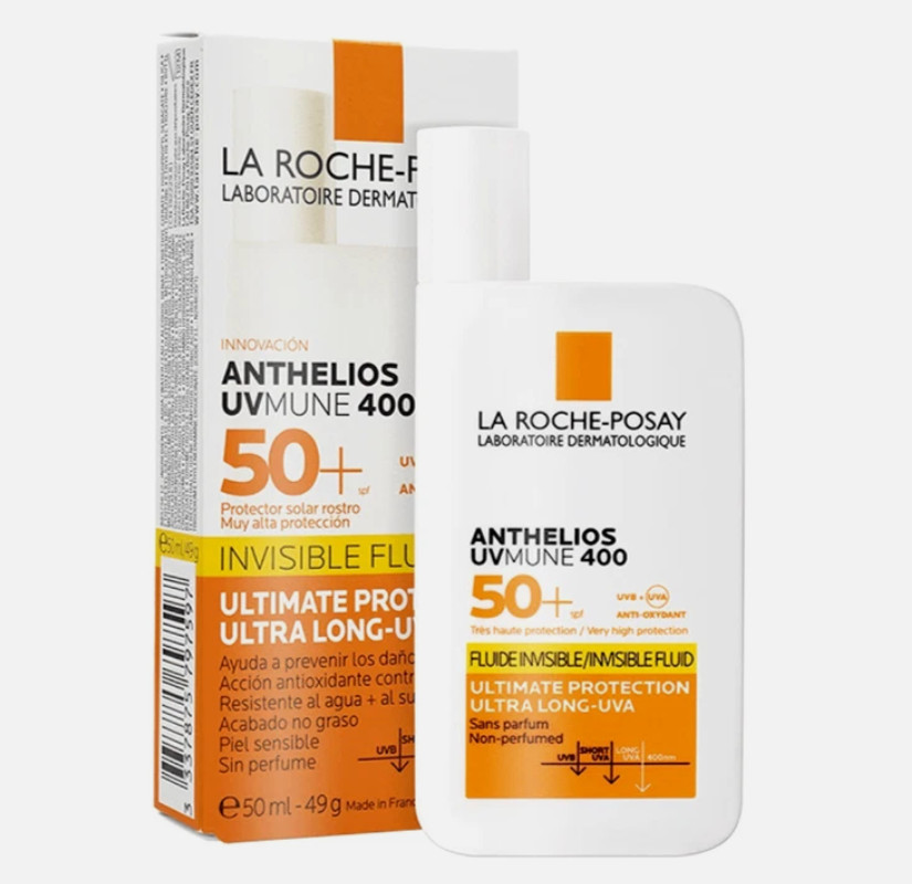 La Roche-Posay ANTHELIOS UVmune 400 Invisible Non-Perfumed SPF50+ 50ml Sealed