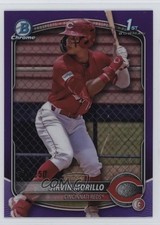 2025 Bowman Chrome Prospects Purple Refractor /250 Jirvin Morillo #BCP-160 1i7n