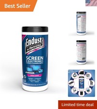 Clean Protect Your Devices with 70 Streak-Free Electronics Cleaning Wipes