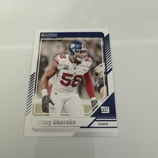 #99 Bobby Okereke 2024 Donruss Football Base New York Giants NM Free Shipping