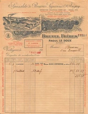 1920 SUPERIOR BUTTER D ISIGNY BRETEL FRERES A VALOGNES
