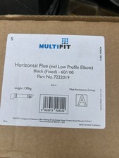 Baxi Main 60/100mm Standard Horizontal Boiler Flue 7222019