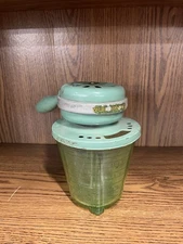 Vintage Green Uranium Glass Electric Kitchen Mixer