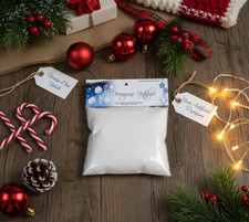 Neve Artificiale DECORAZIONE NATALIZIA 30g Busta Presepe Albero Vetrine