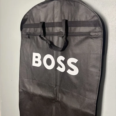 NWOT HUGO BOSS Black Suit Dress Garment Bag Fashion New