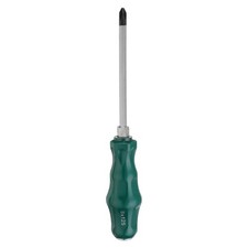 PH2 Phillips Screwdriver 2 8.9" Magnetic Demolition CR-V Green