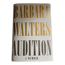 Barbara Walters Memoir with Photos Hardcover Book Audition
