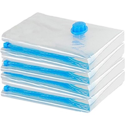 Vakuumbeutel-Set für Kleidung, 4 Stück, 70 x 50 cm, Polyamid/Polyethylen