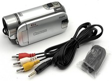 Canon FS200 Digital Camcorder Video Camera No Charger w/ AV Cable Tested VGC