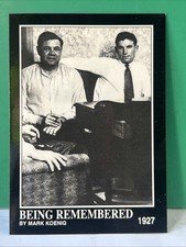 1992 Megacards The Babe Ruth Collection - Babe Ruth, Mark Koenig #154