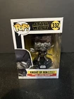 FUNKO POP ! KNIGHT OF REN WAR CLUB 332 STAR WARS BOX NOT MINT N01