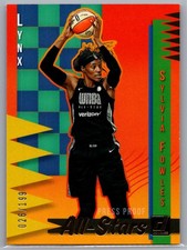 2019 Panini Donruss WNBA SYLVIA FOWLES Silver Press Proof AllStars #13 /199 Lynx