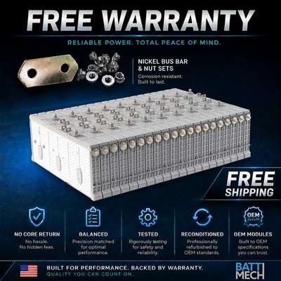 Toyota Prius C 2012 - 2019  Hybrid Battery 20 Pack Cells Modules Balanced