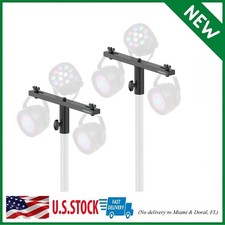 DJ Lighting Bar T-Bar Extension Cross Mount 3 lights for Tripod...