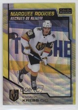 2020 O-Pee-Chee Platinum Marquee Rookies Neon Yellow Surge Peyton Krebs #163 1tr
