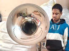 SOUSAPHONE 25"BELL ONLY FREE SHIPP- LIST  1 BUY LOWER VALVE PART IN LIST 2 