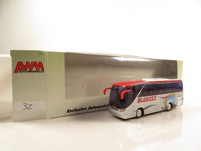 1:87 AWM Setra S411 HD Blaguss W52-32 - Bild 1 von 4