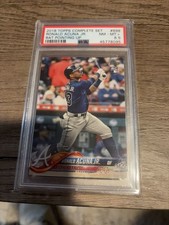 2018 Topps Ronald Acuna Jr. Rookie Card #698 PSA 8.5 NM-MT+. rookie card picture