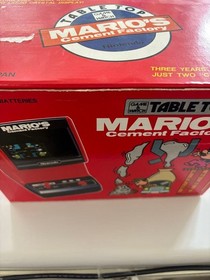 Nintendo Game Watch Donkey Kong Jr Mario Cement 2 Units A0825