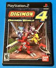 Digimon World 4 (Sony PlayStation 2, 2005) CIB w/registration card PS2