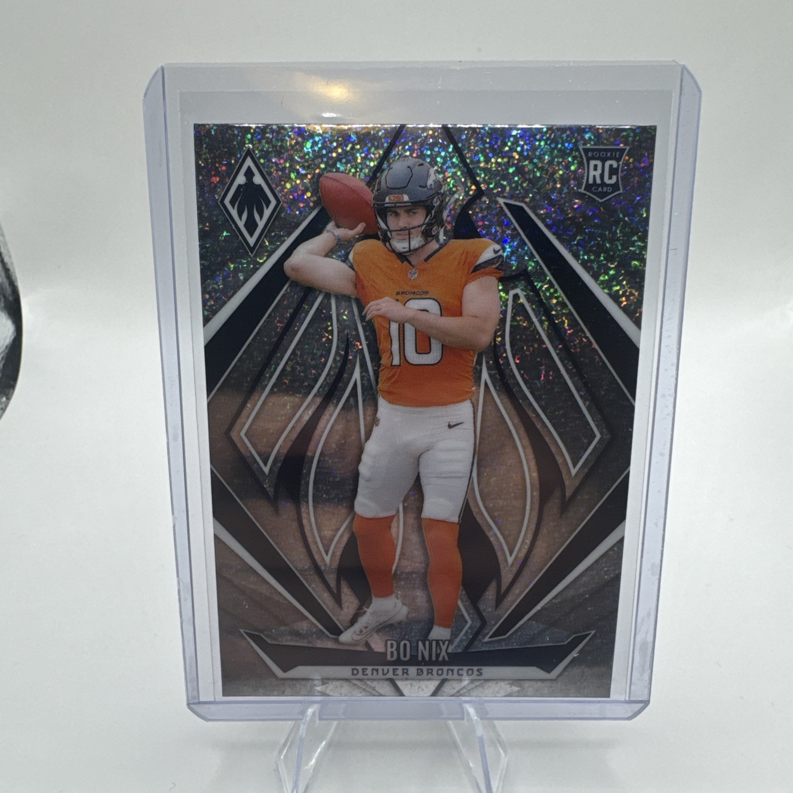 BO NIX ROOKIE GLITTER RC #159 2024 PHOENIX INTERNATIONAL FOOTBALL BRONCOS 🔥