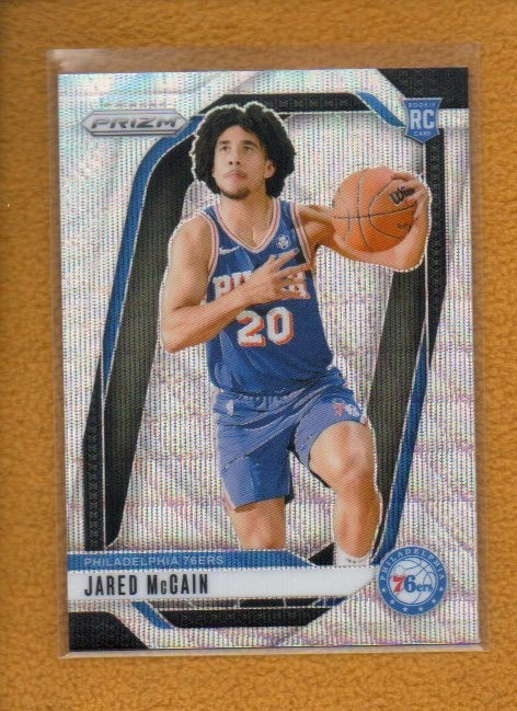 Jared McCain 2024-25 Panini Prizm Basketball Rookie Wave Prizm RC #222