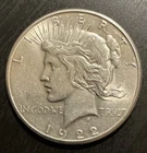 🔥1922-S Peace Silver Dollar $1 - 🌟BU