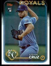 2024 Topps #360 Steven Cruz RC Rookie Card. rookie card picture