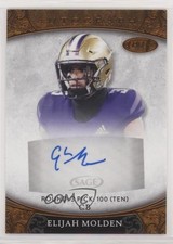 2021 Sage Aspire Bronze Elijah Molden #ASP-79 Auto 2b2