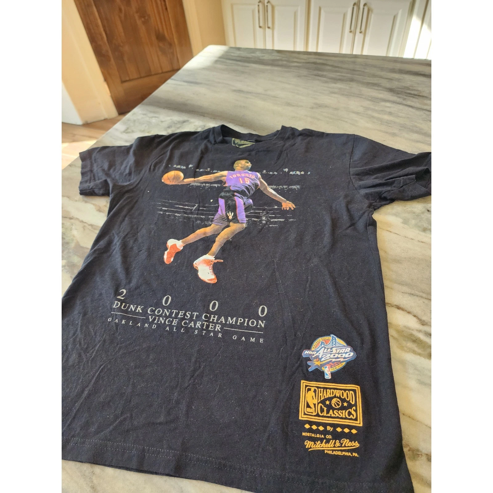 Mitchell & Ness Vince Carter 2000 Dunk Contest NBA All Star T-Shirt