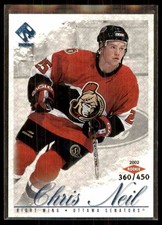 2001-02 Private Stock Retail Chris Neil RC RC 360/450 #133