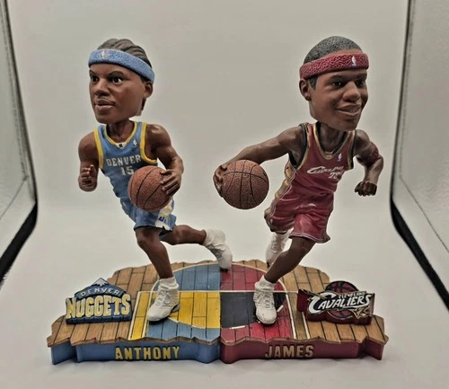 NBA "Carmelo Anthony + LeBron James" (Limited Edition) Bobblehead Figurines