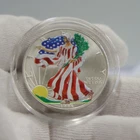 1998 US Silver Eagle 1 oz. in Full Color
