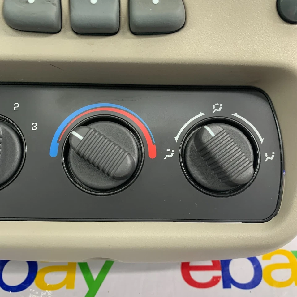 GMC Yukon XL 1500 2000-2002 mapa domo luz consola de control de clima OEM 01 Foto 4 de 4